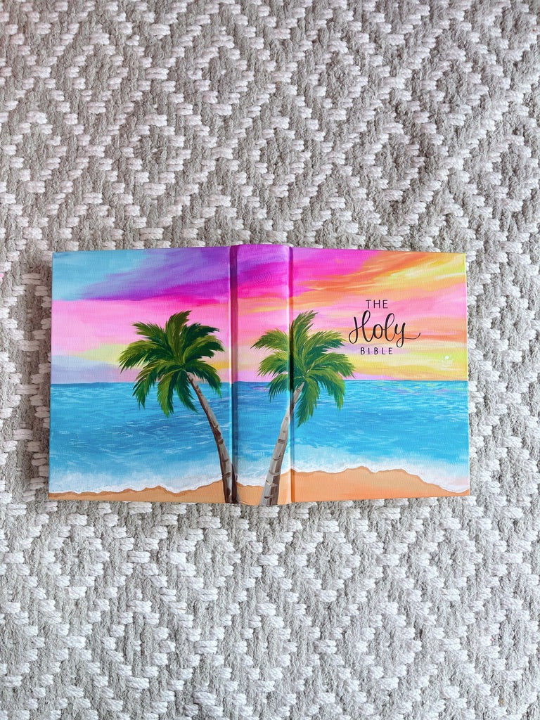 Custom Painted Bible
