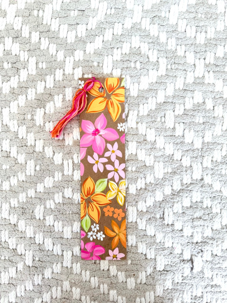 Sunshine Floral Bookmark