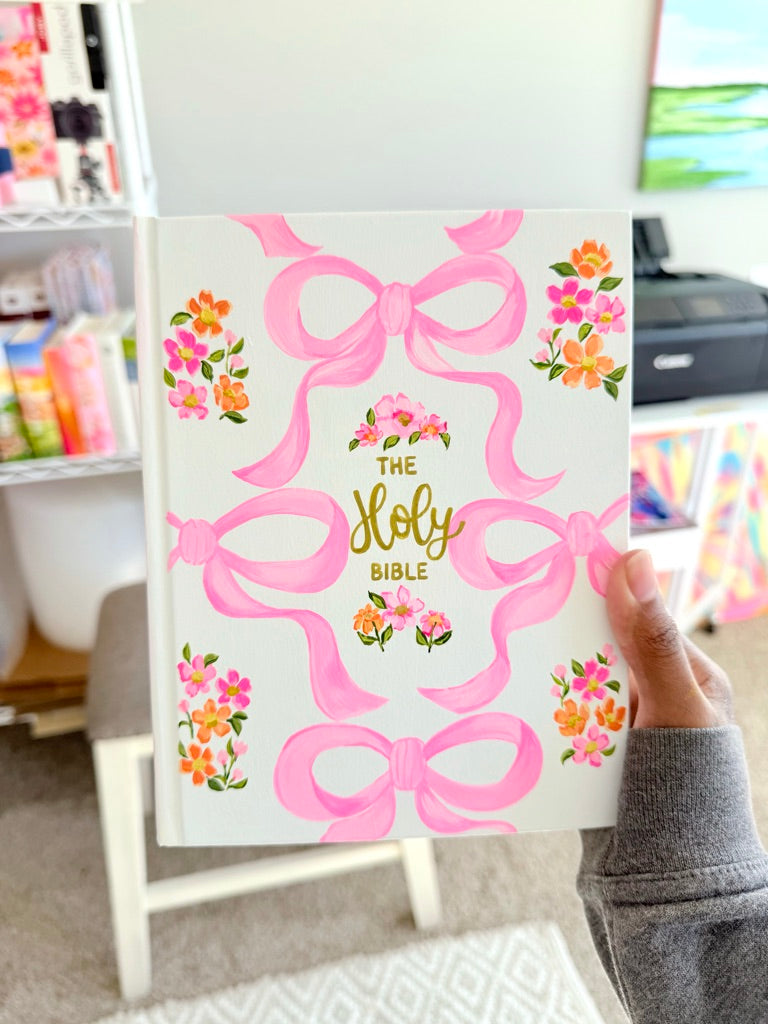Custom Painted Bible