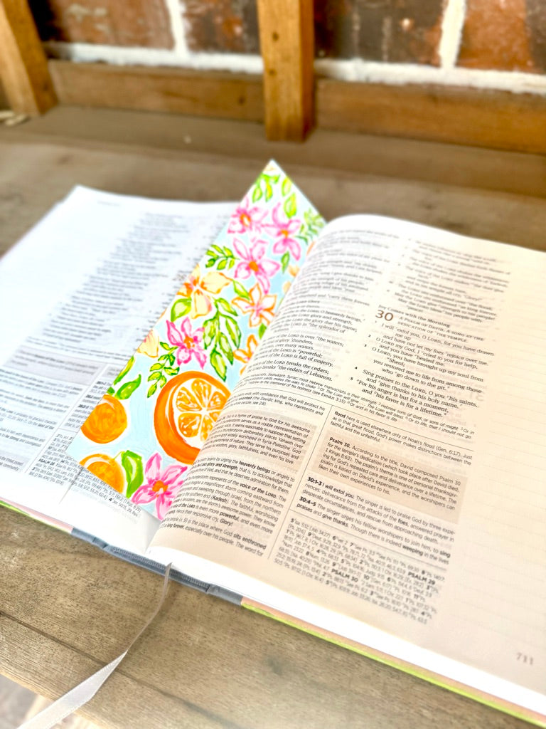 Orange Blossoms | Bookmark