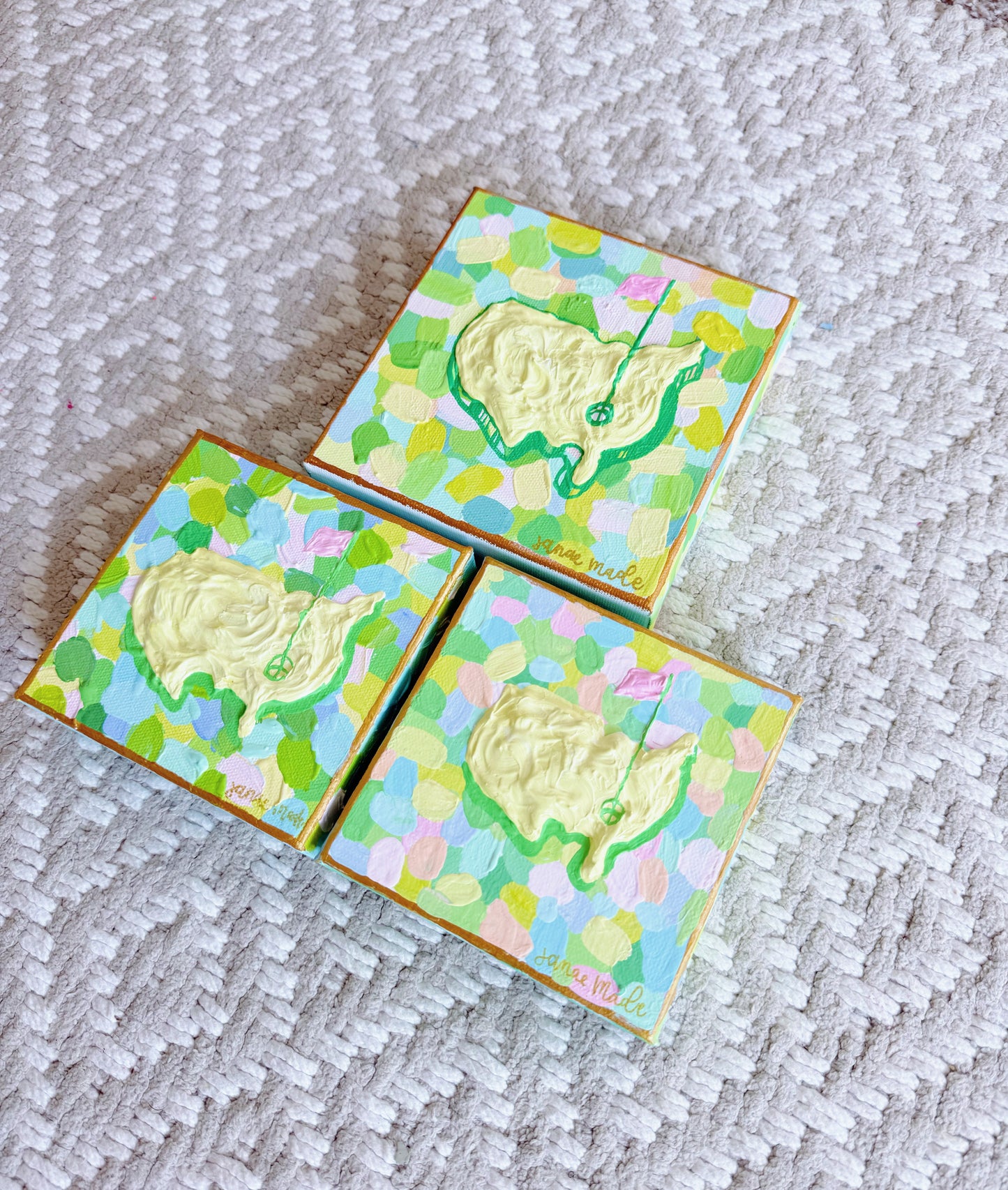 Augusta Textured Mini Canvas