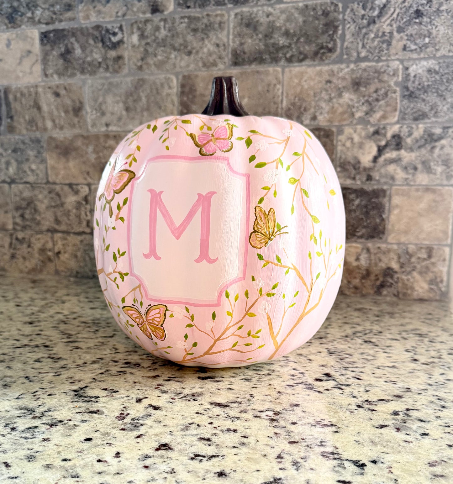 Custom Painted Pumpkin
