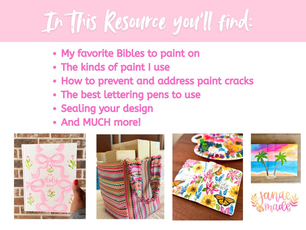 The Ultimate Guide To Painted Bibles | Digital Resource