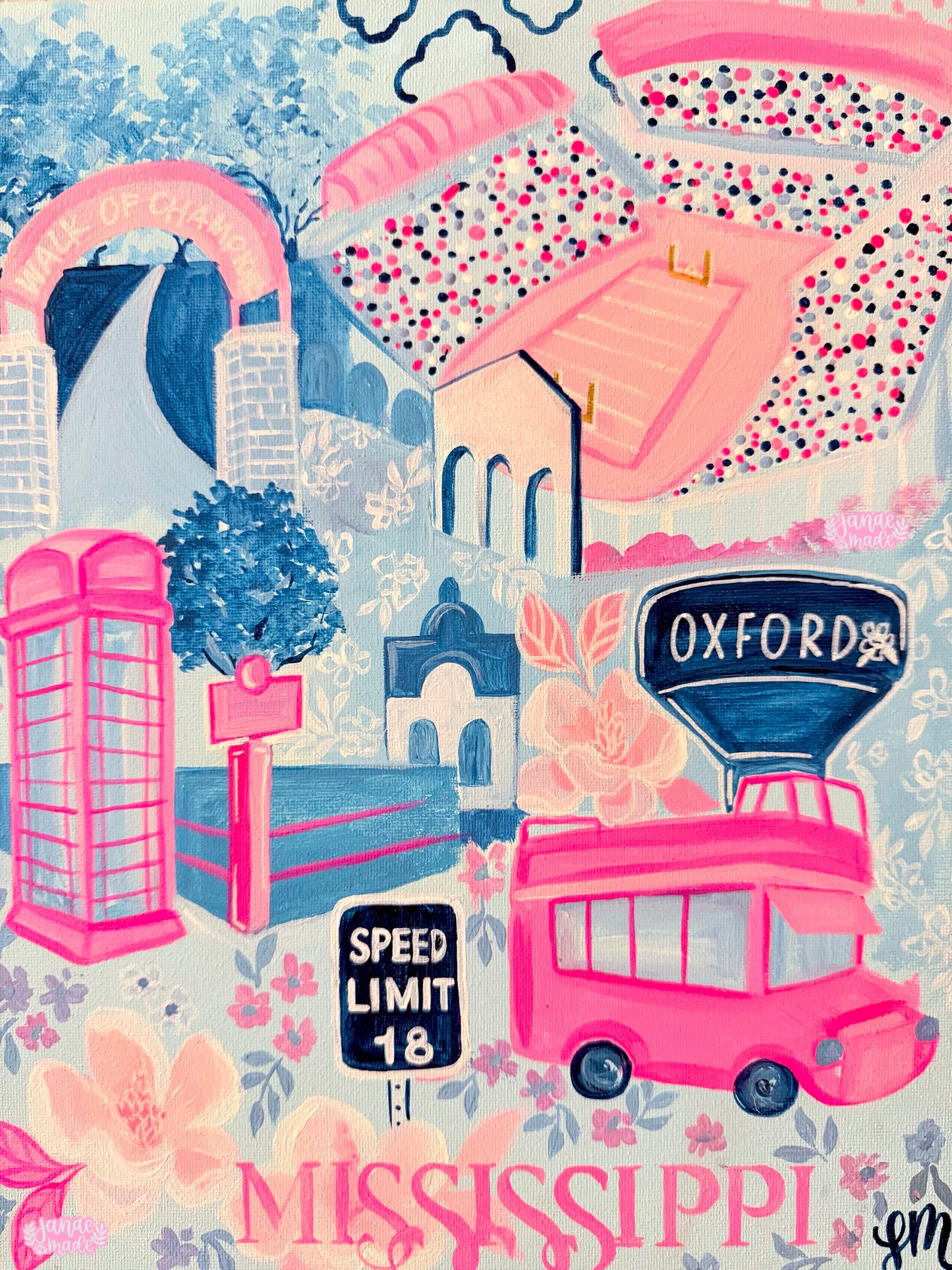 Mississippi Fancy | Canvas Painting