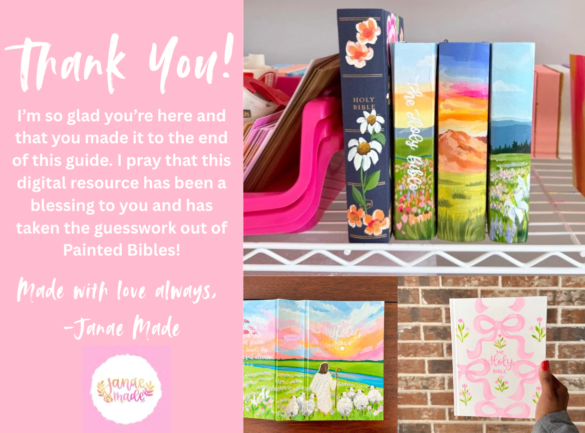 The Ultimate Guide To Painted Bibles | Digital Resource