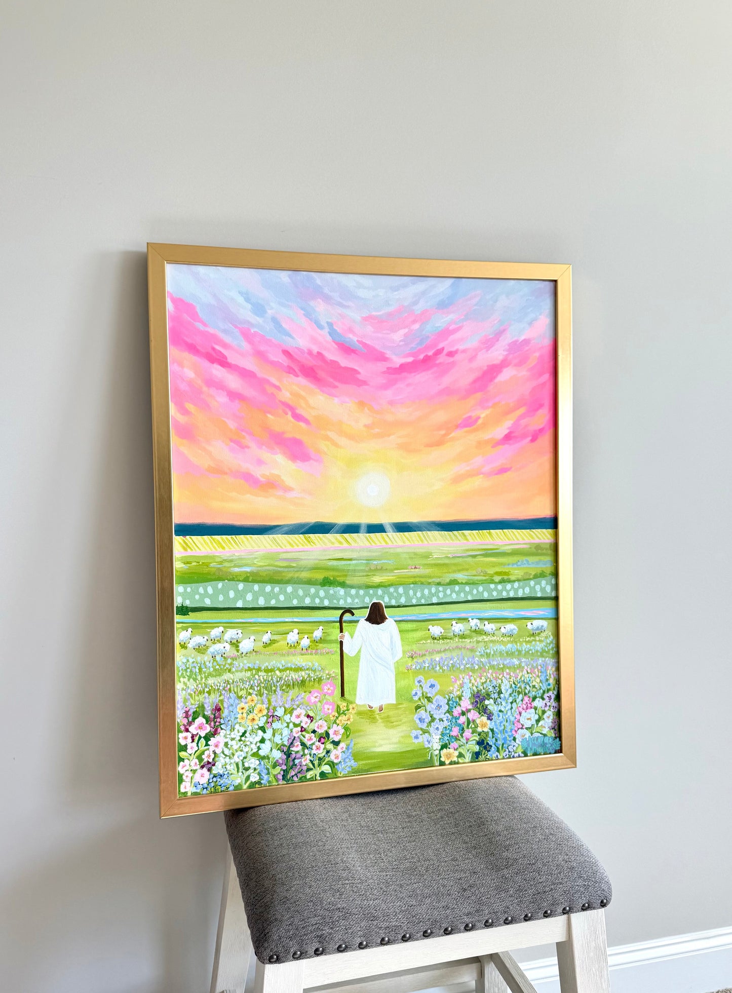 The Good Shepherd Fine Art Canvas