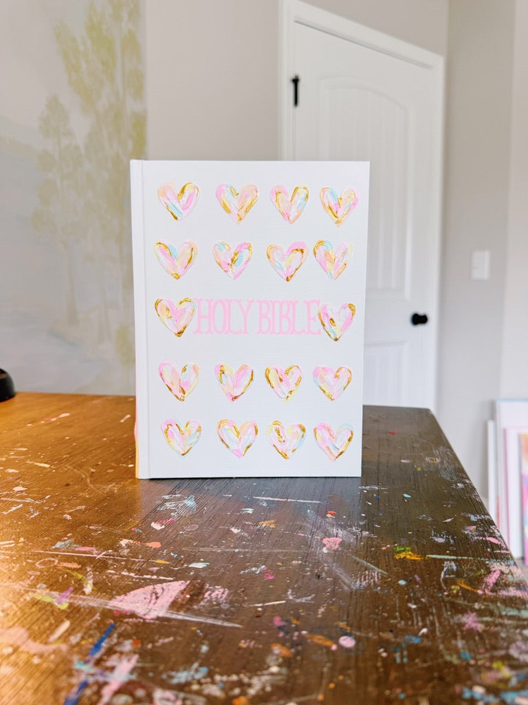 Custom Painted Bible