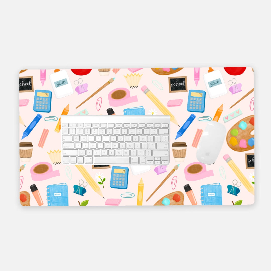 School Essentials Desk Mat