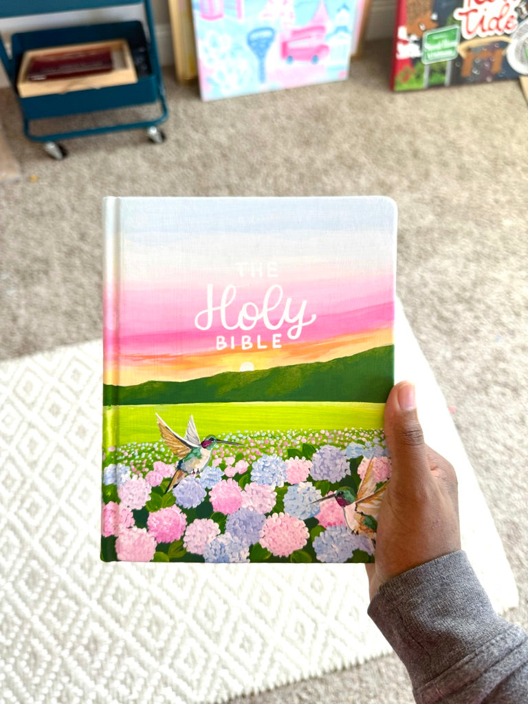 Custom Painted Bible Booking