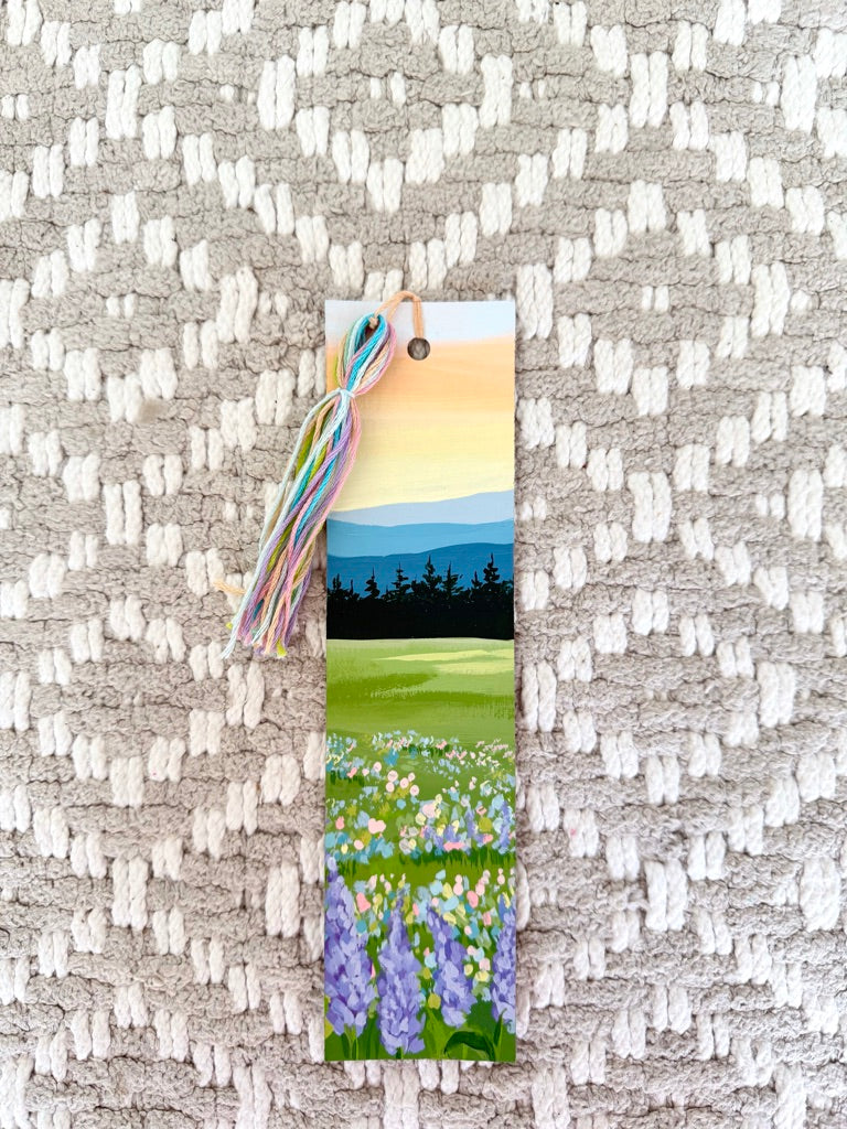 Sunrise on the Meadow | Floral Bookmark