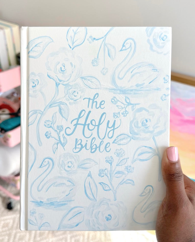 Custom Painted Bible