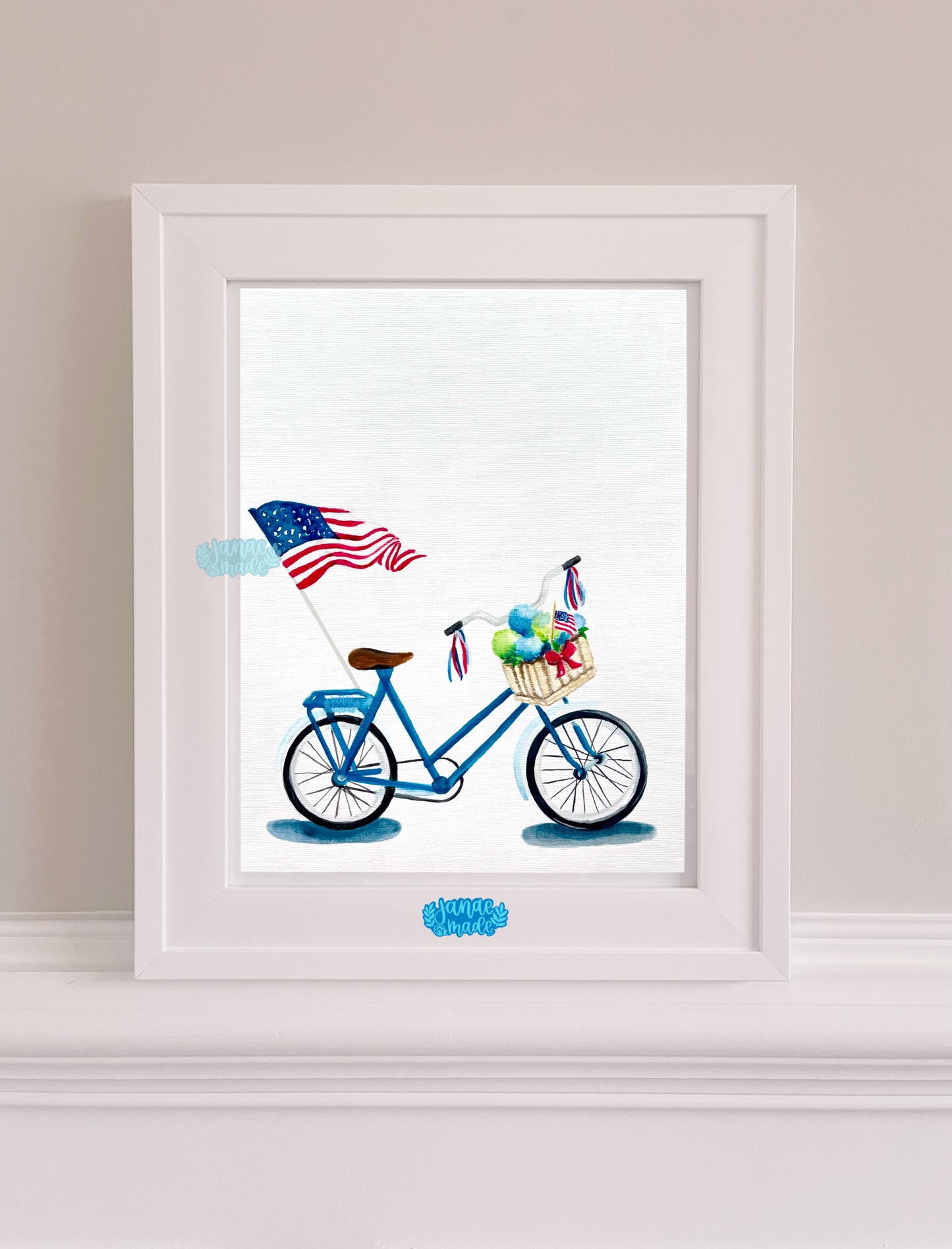 All American Bike Fine Art Print