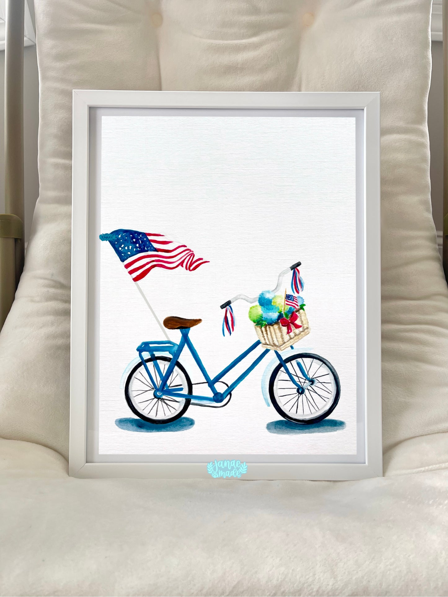 All American Bike Fine Art Print