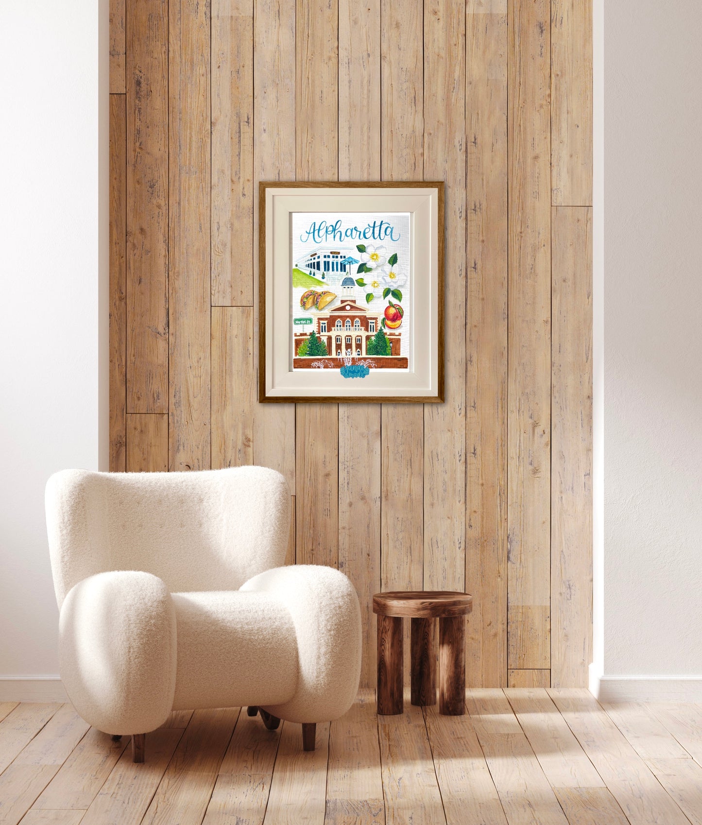 Alpharetta Georgia Art Print