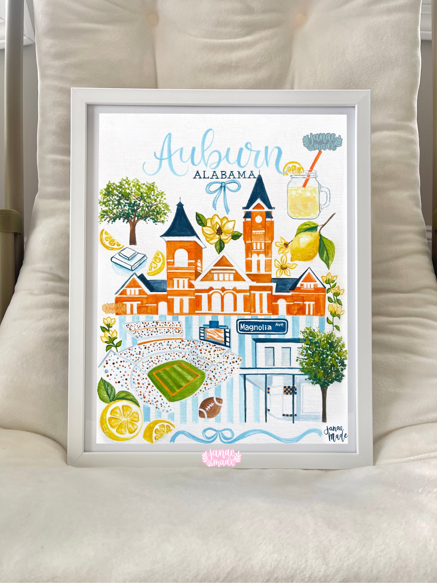 Auburn Alabama Fine Art Print