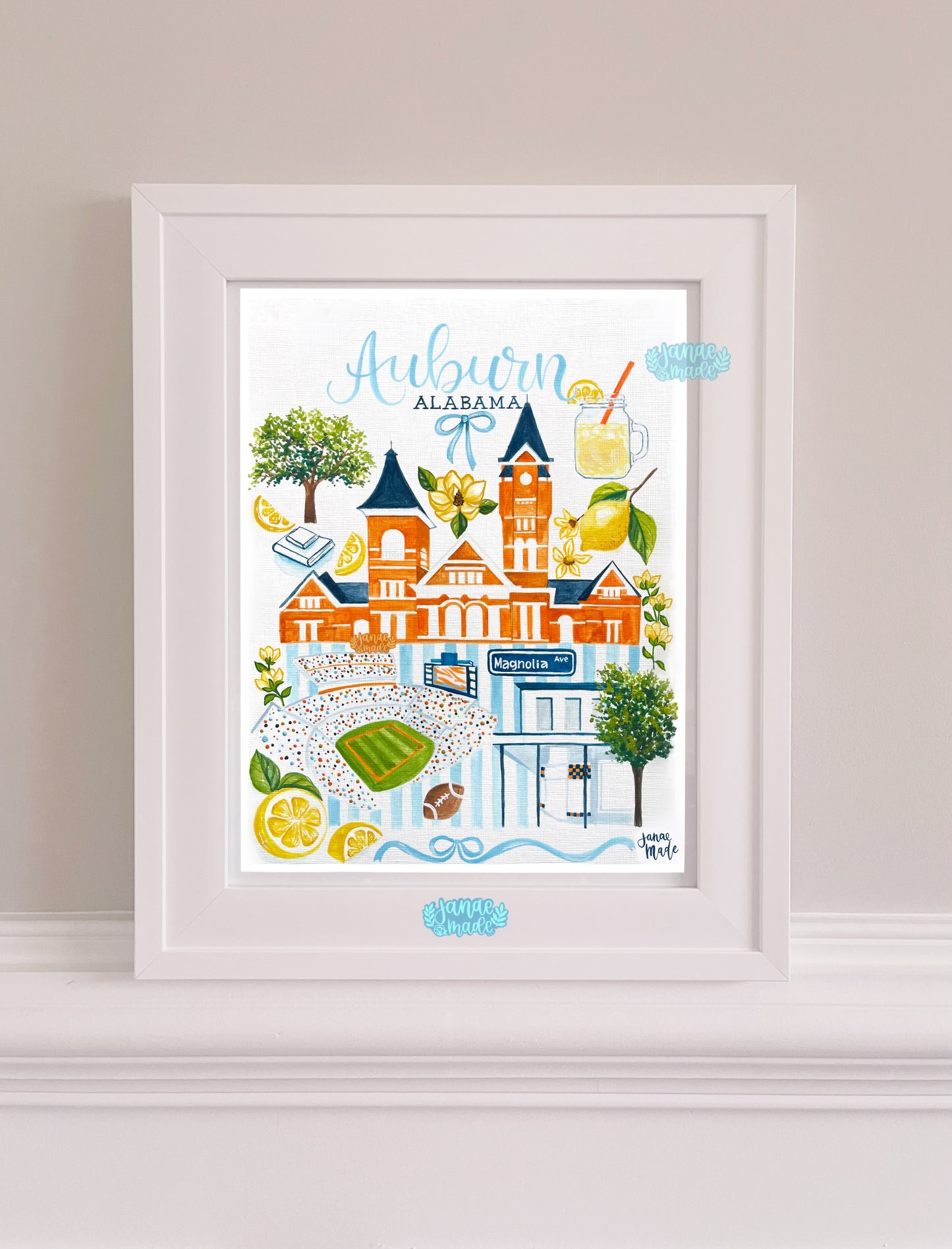 Auburn Alabama Fine Art Print