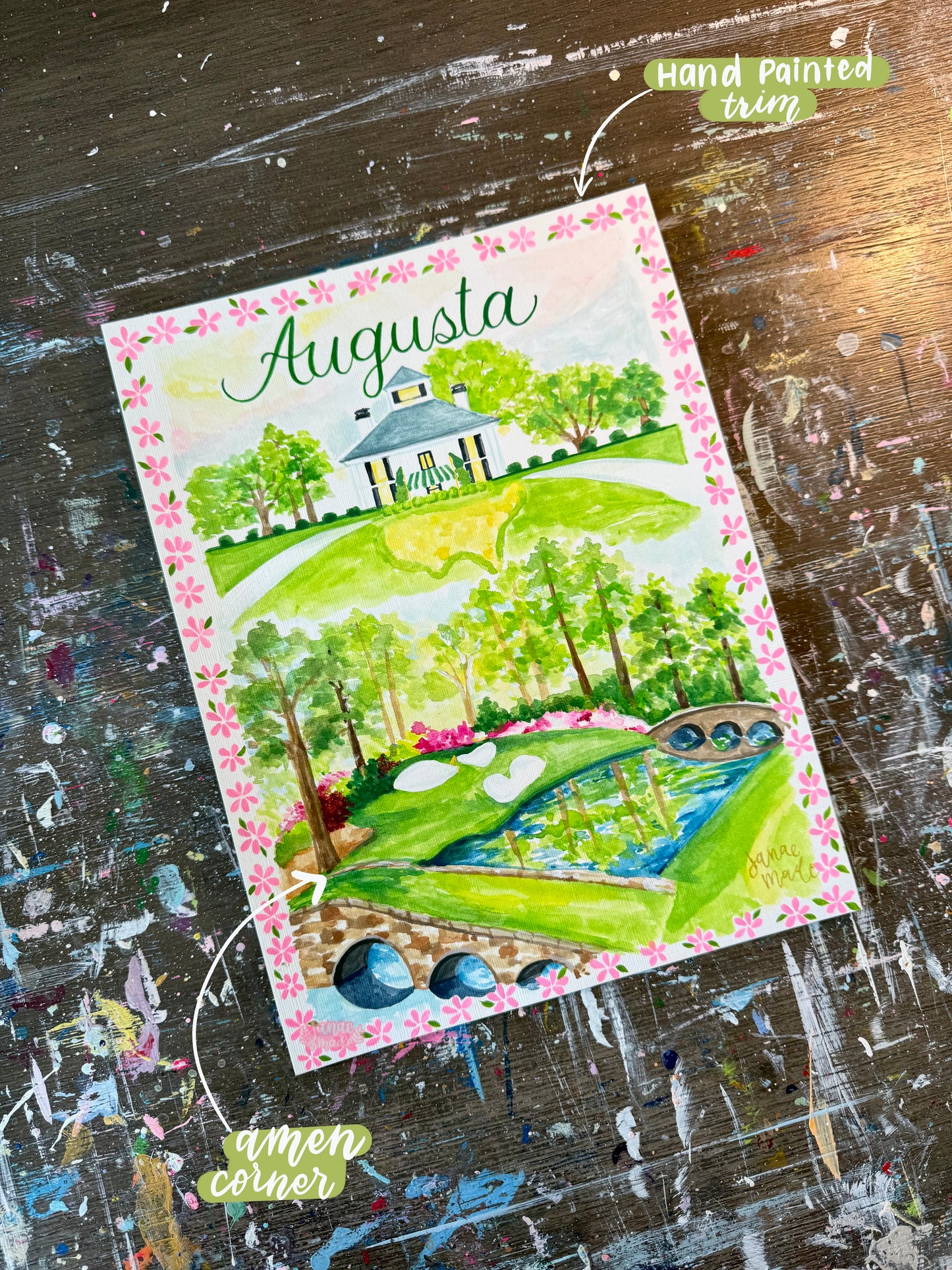 Augusta Fine Art Painting |Original Copy