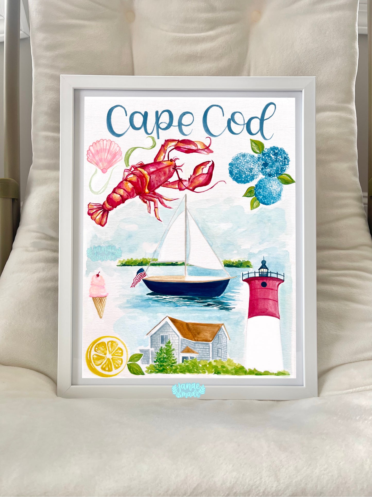 Cape Cod in Color Art Print