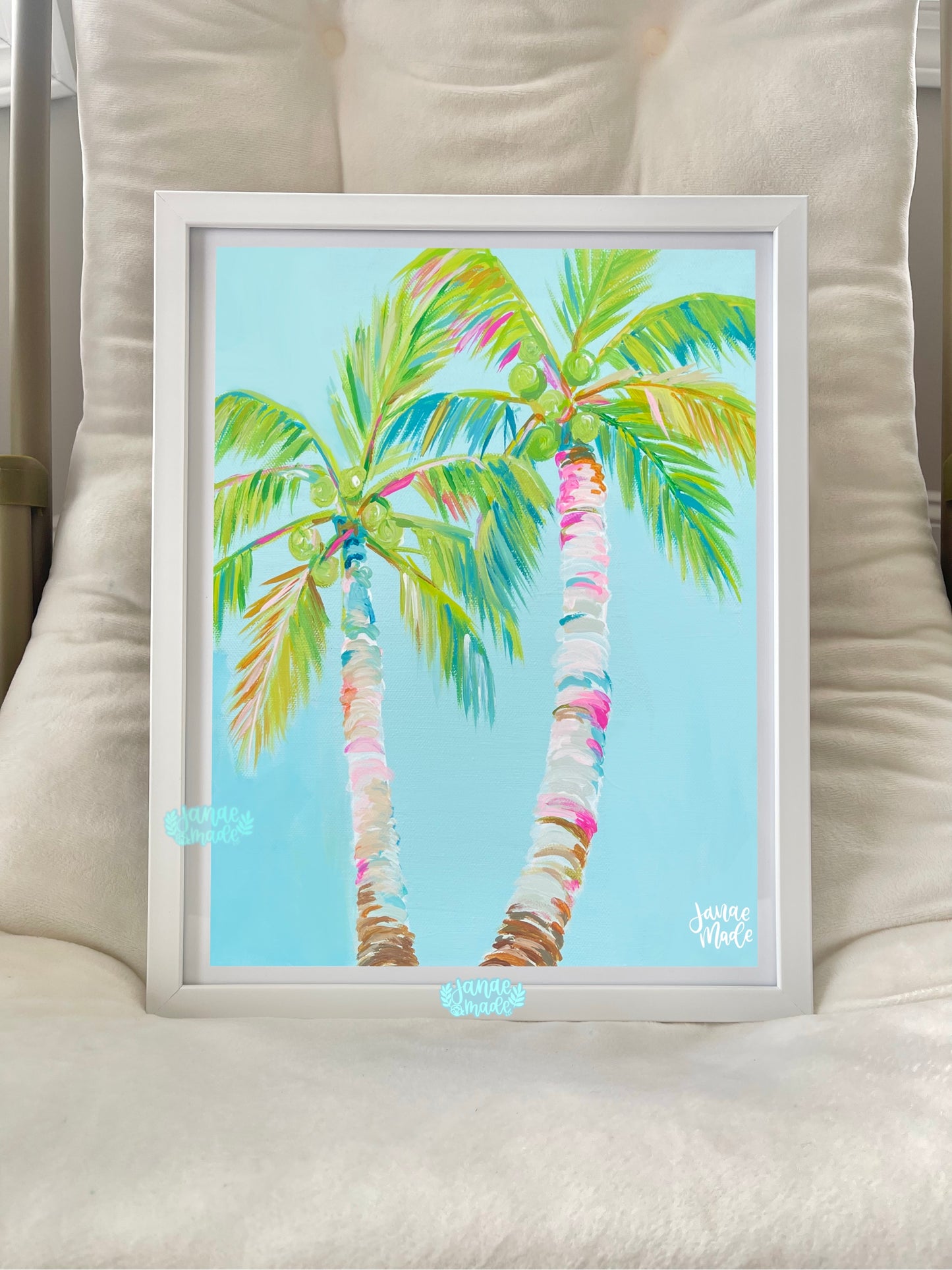 Coconut Palms Art Print