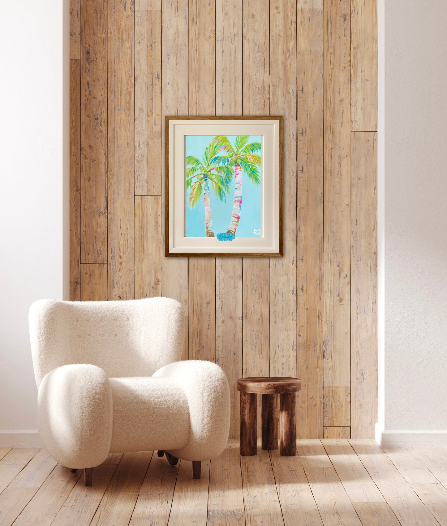 Coconut Palms Art Print