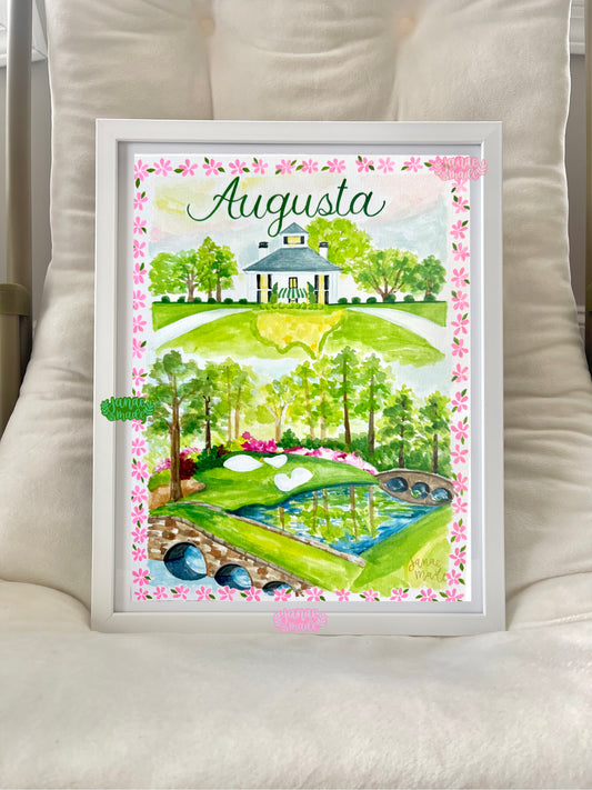 Augusta Art Print