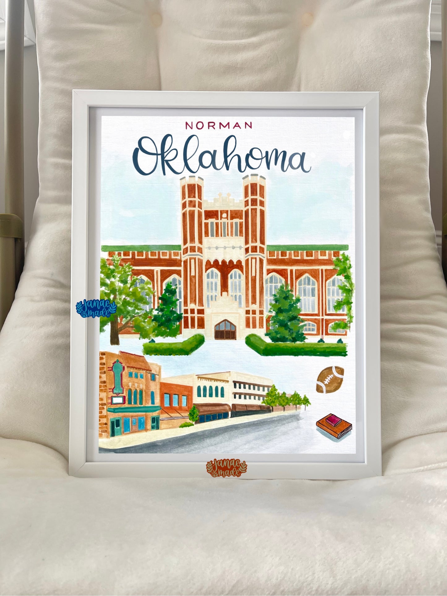 Norman Oklahoma Fine Art Print