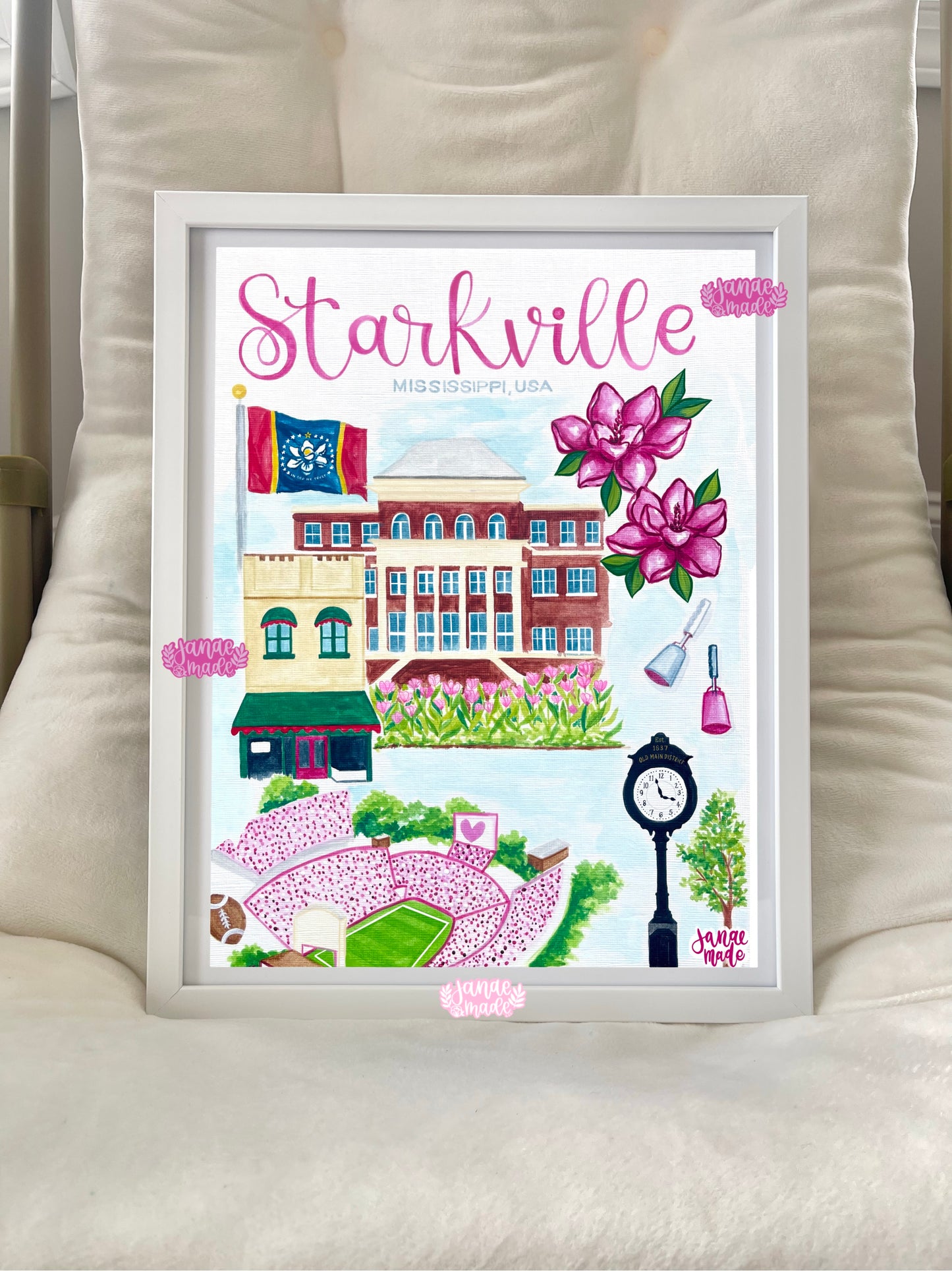 Starkville Art Print