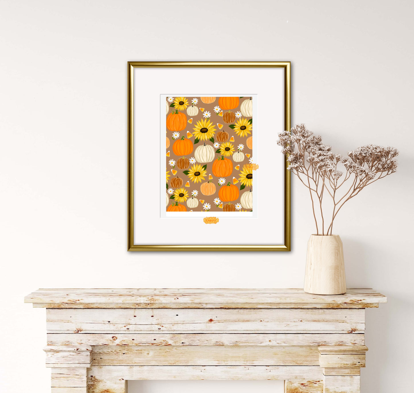 Happy Harvest Art Print