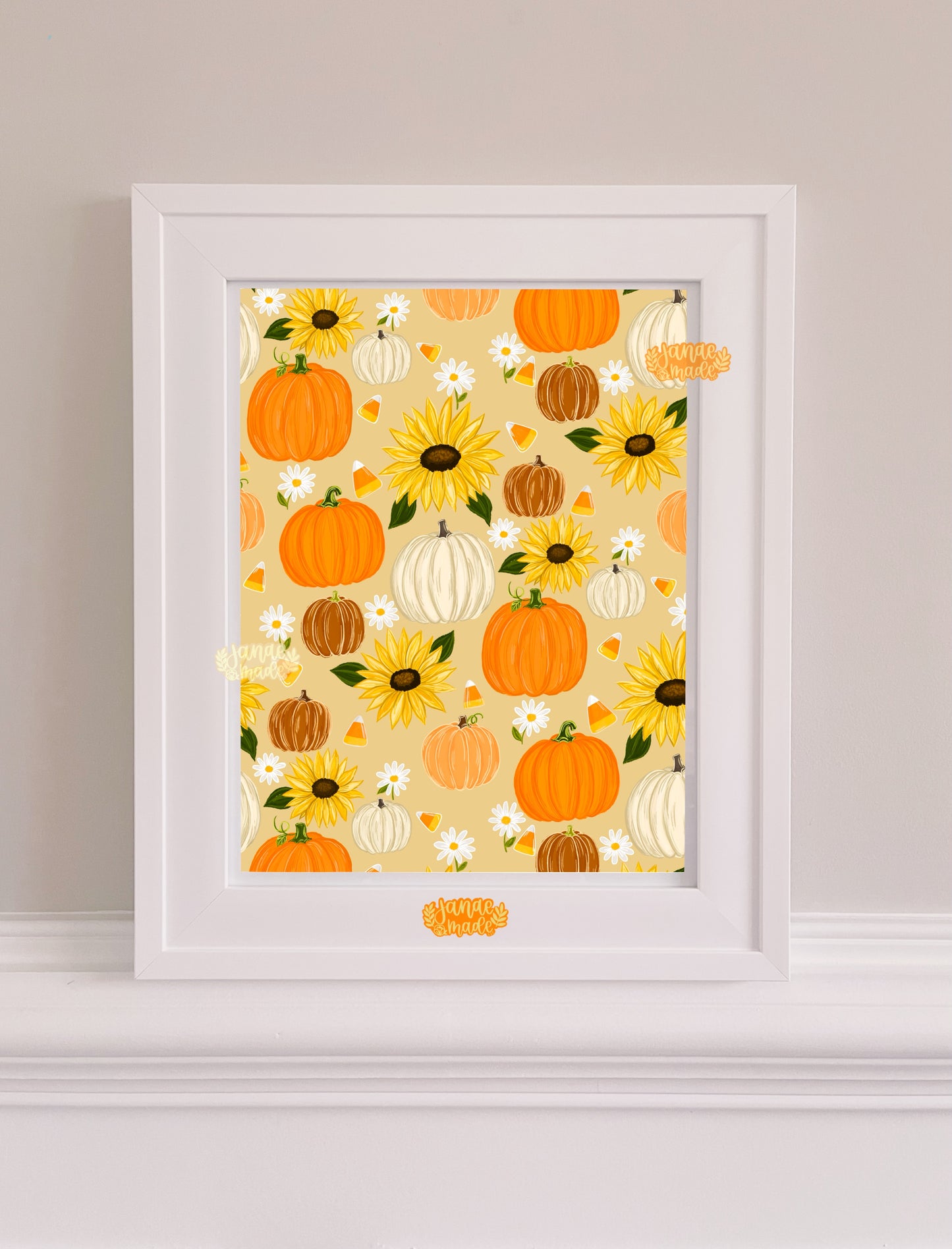 Happy Harvest Art Print