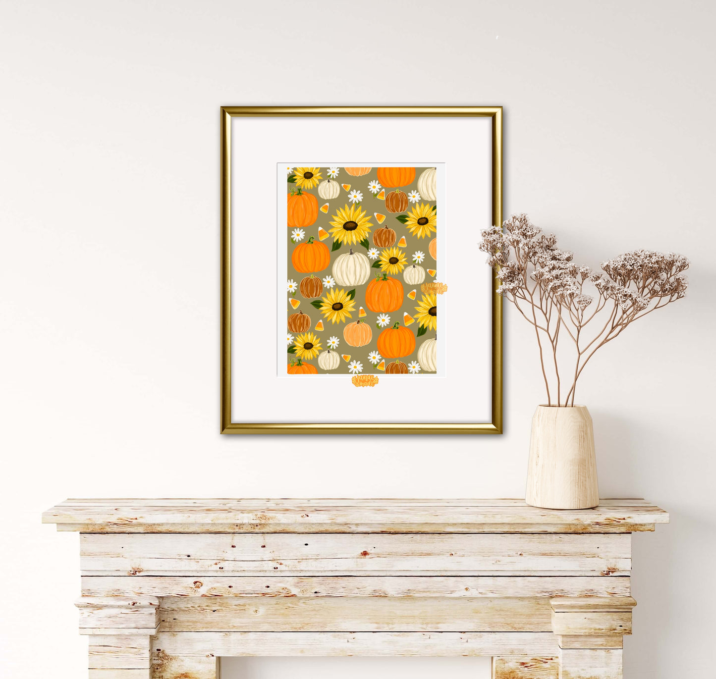 Happy Harvest Art Print