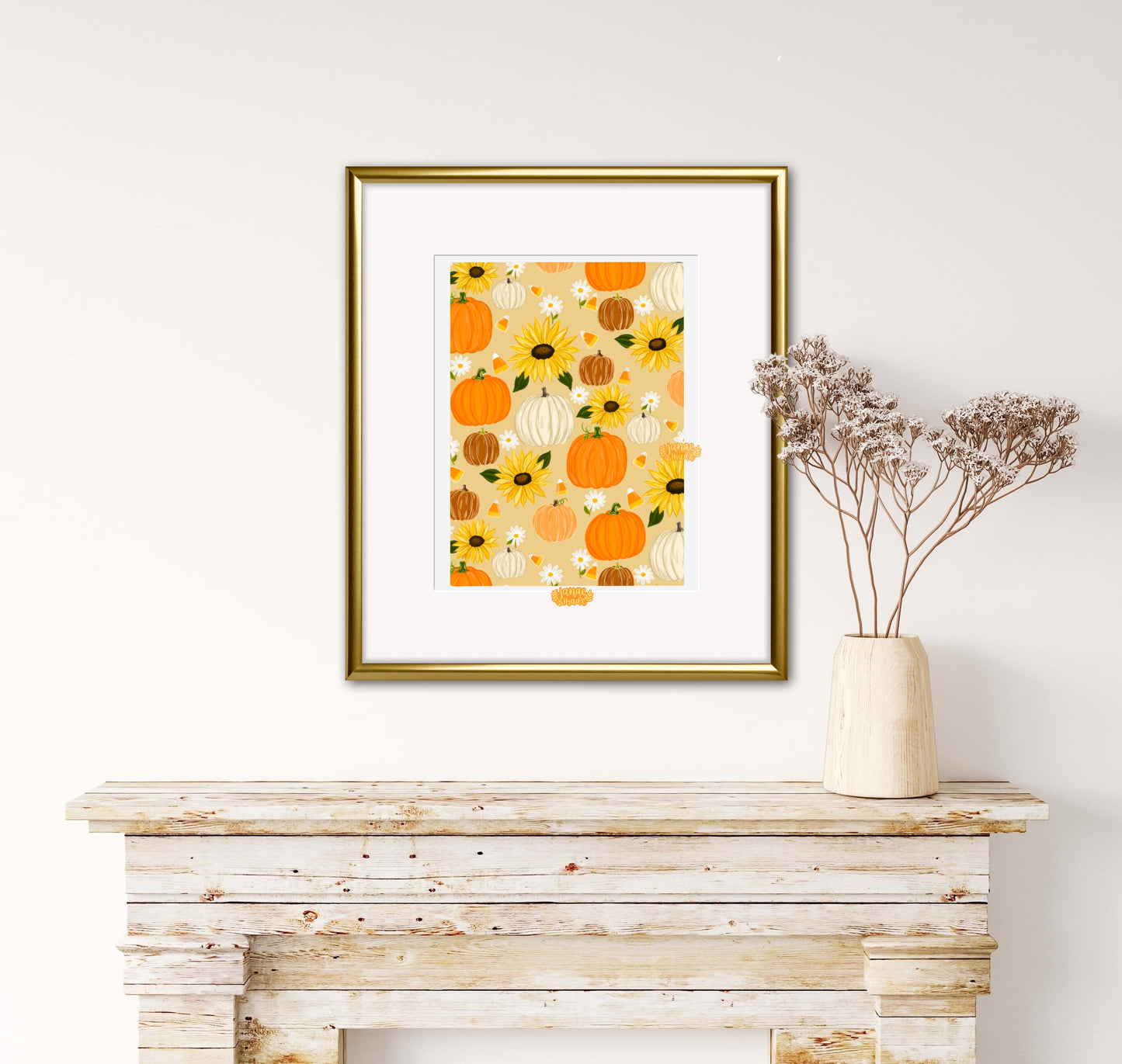 Happy Harvest Art Print