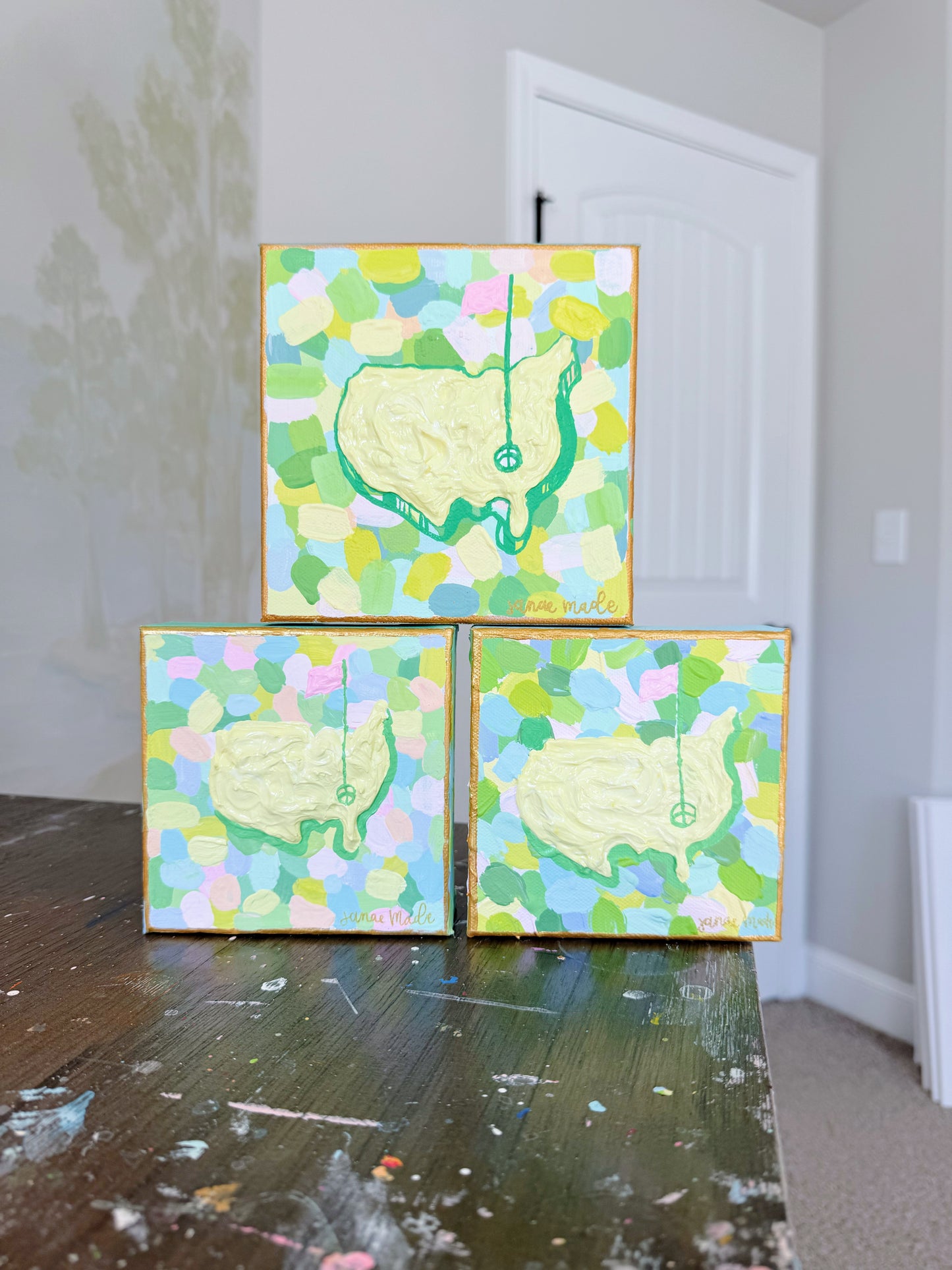 Augusta Textured Mini Canvas