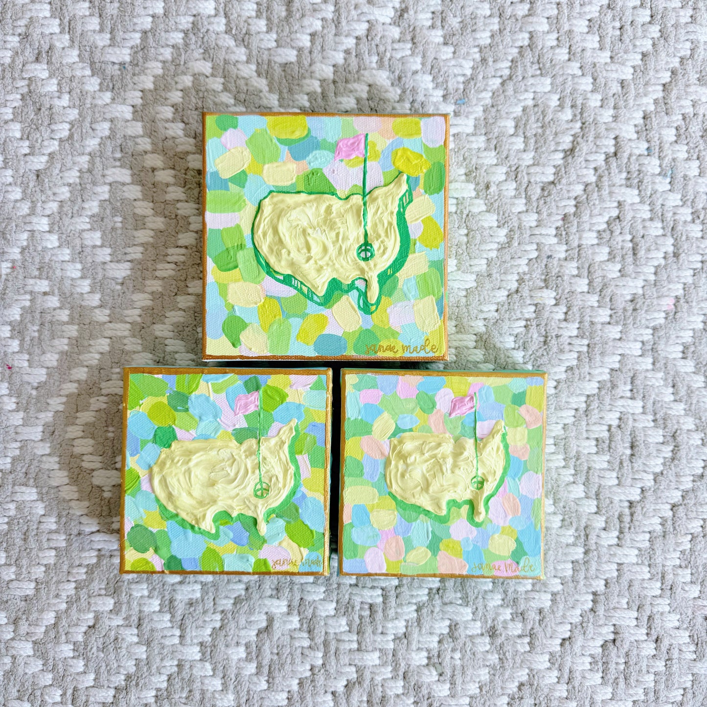 Augusta Textured Mini Canvas