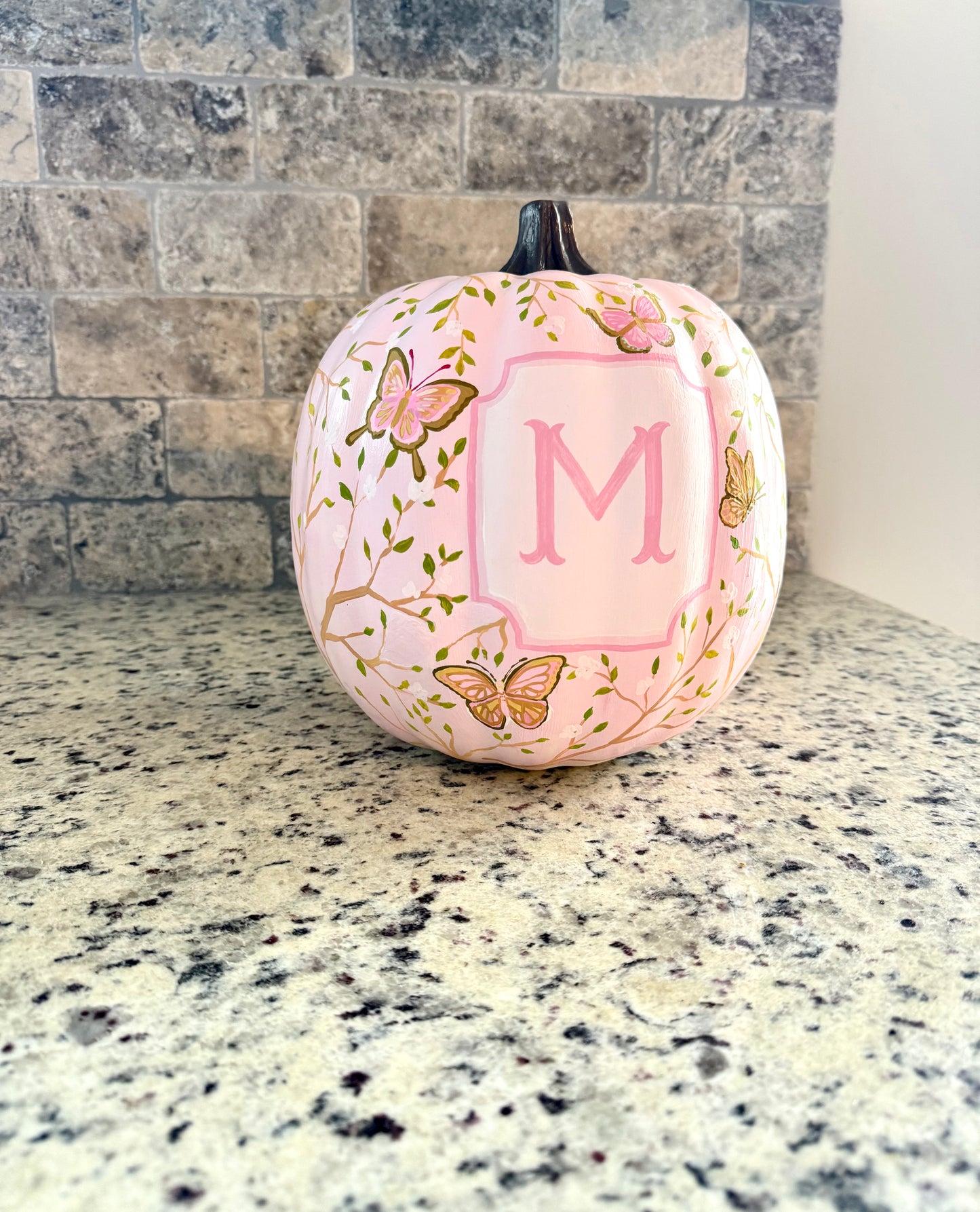 Custom Painted Pumpkin