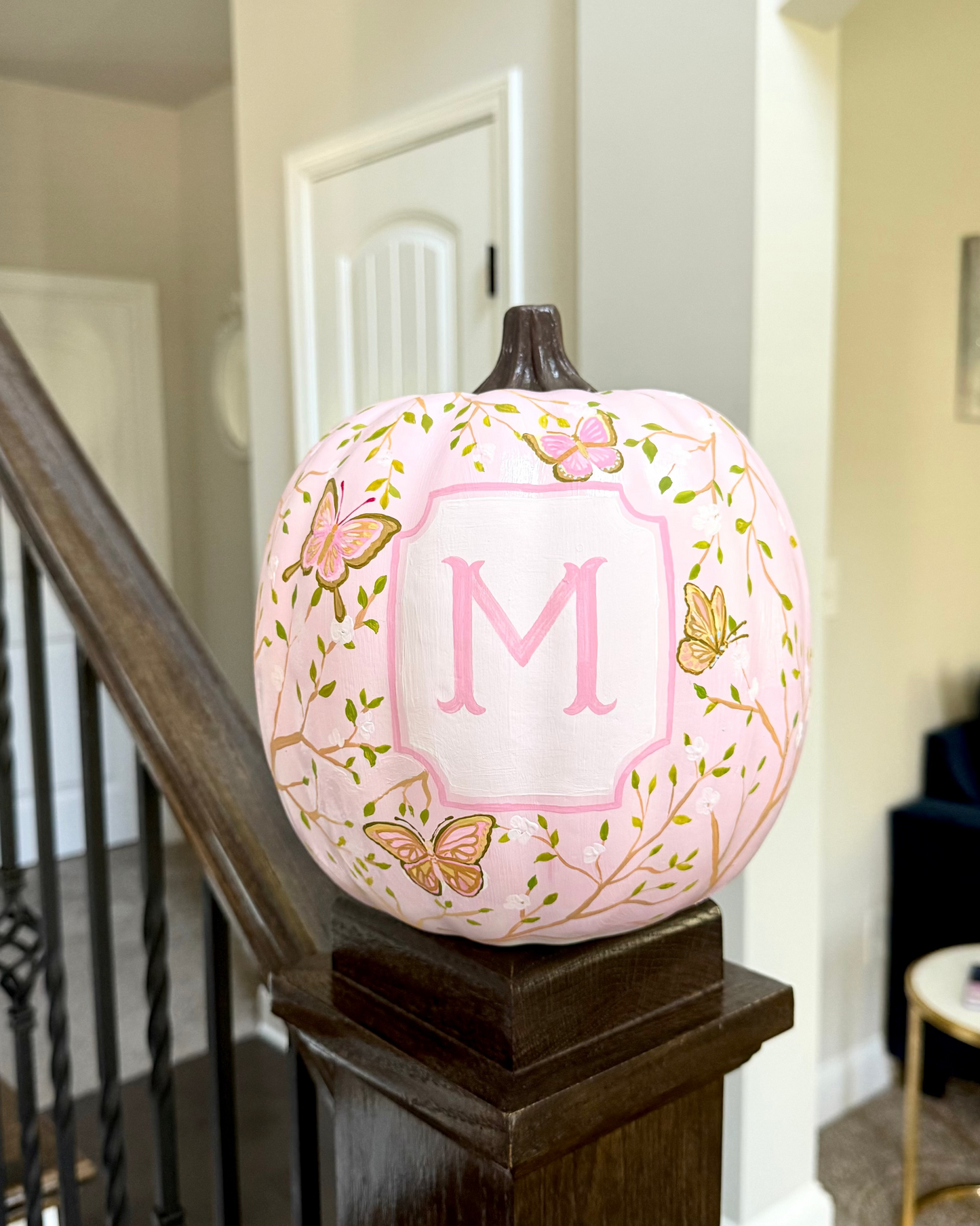 Custom Painted Pumpkin