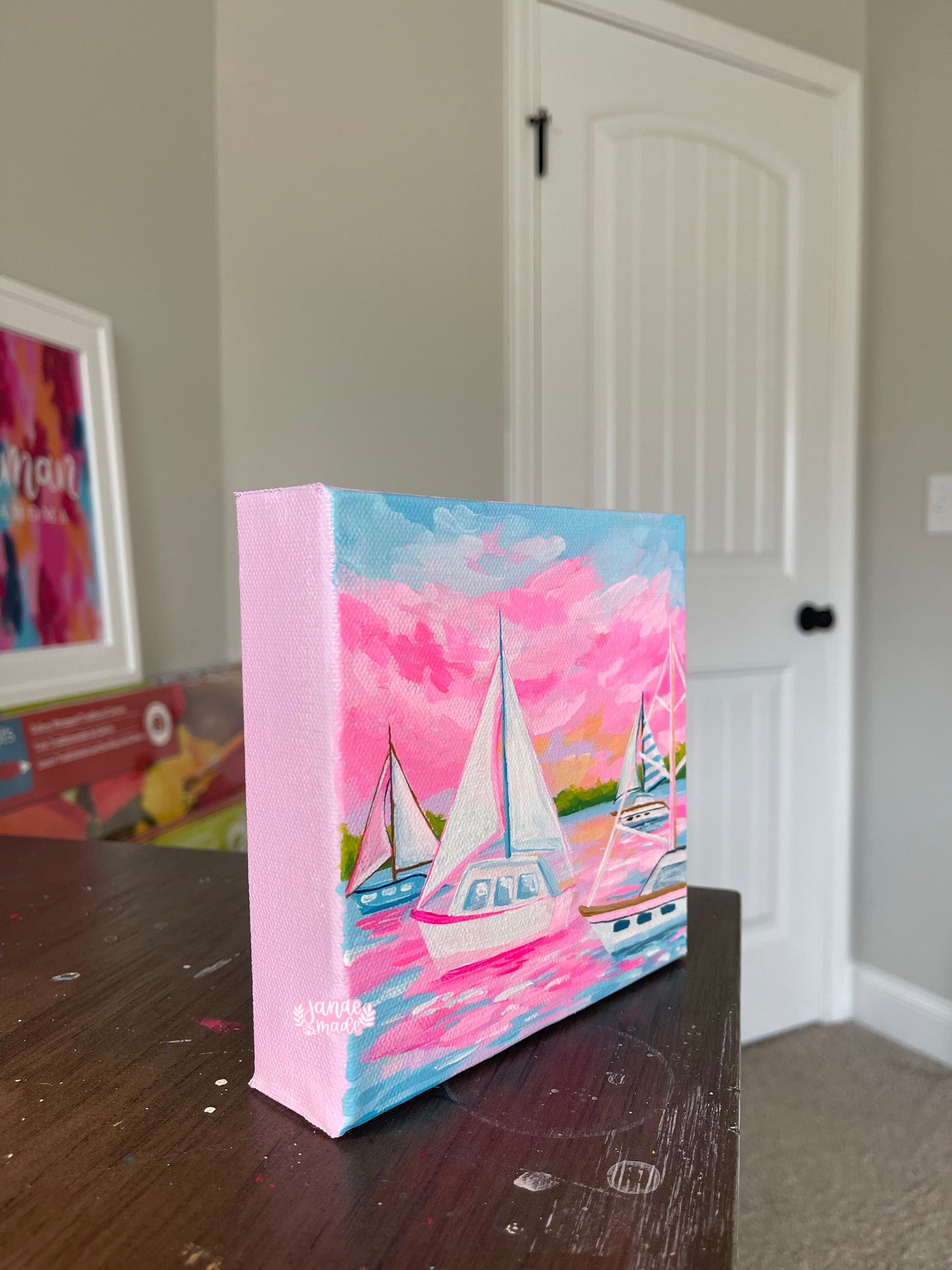 Smooth Sailing Mini Canvas