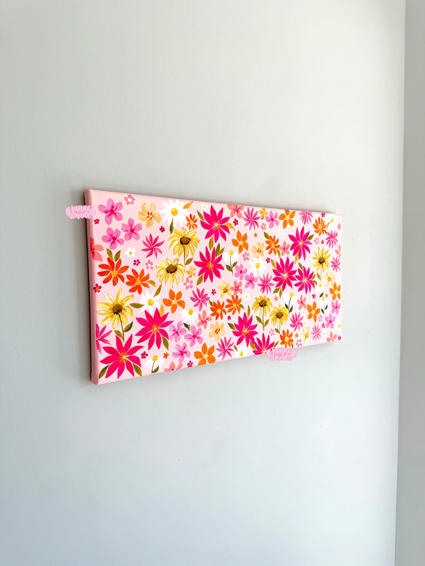 Pretty Posies Decorative Canvas