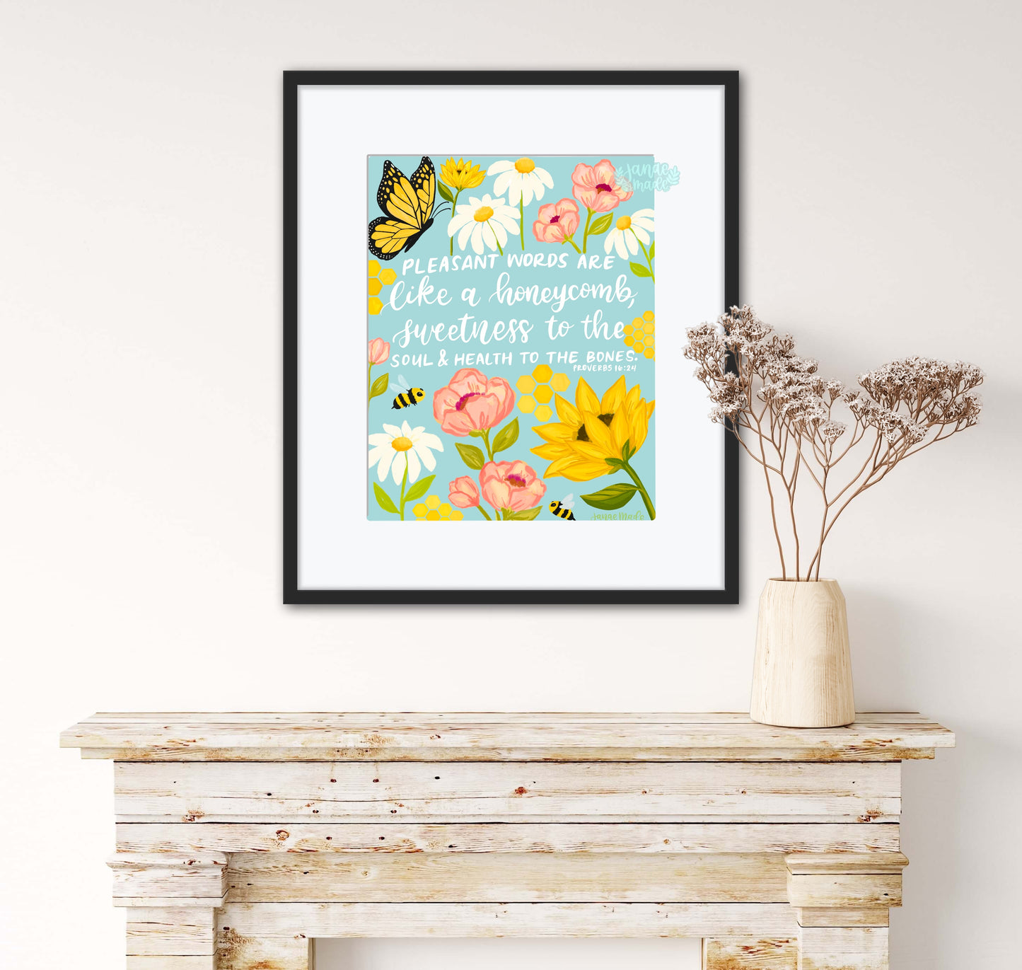 Pleasant Words Art Print