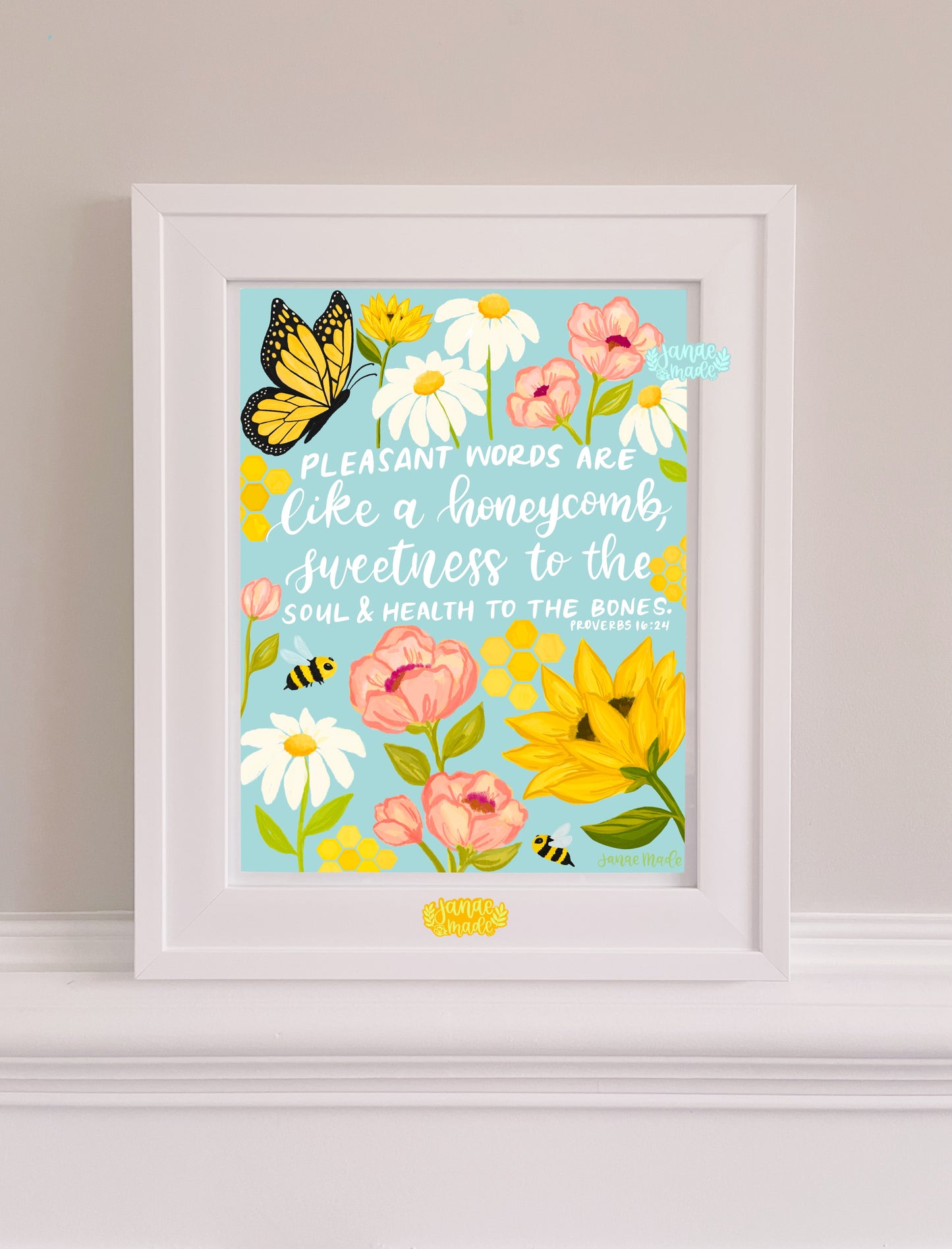 Pleasant Words Art Print