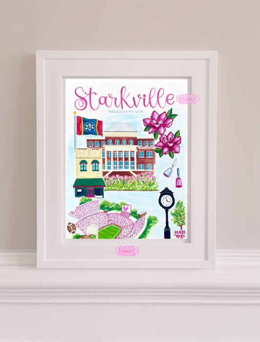 Starkville Art Print