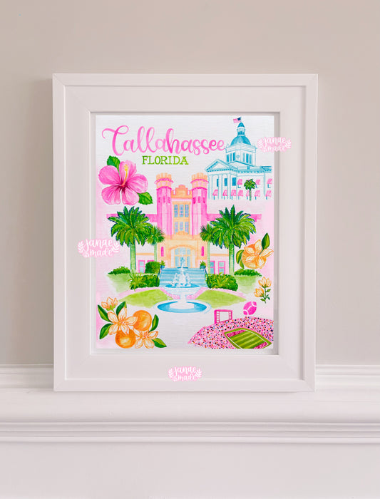 Sweet Tallahassee Art Print