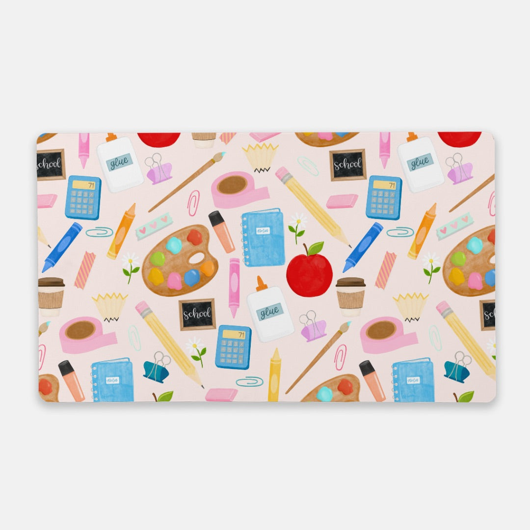 School Essentials Desk Mat