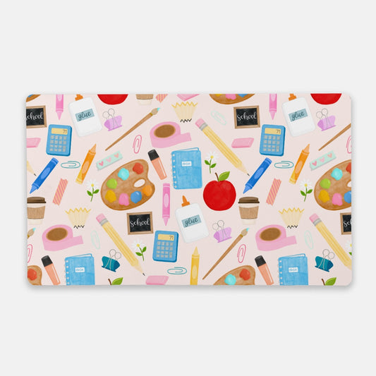 School Essentials Desk Mat