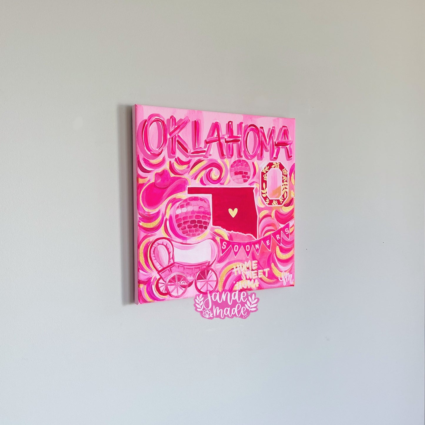 Home Sweet 'Homa Canvas