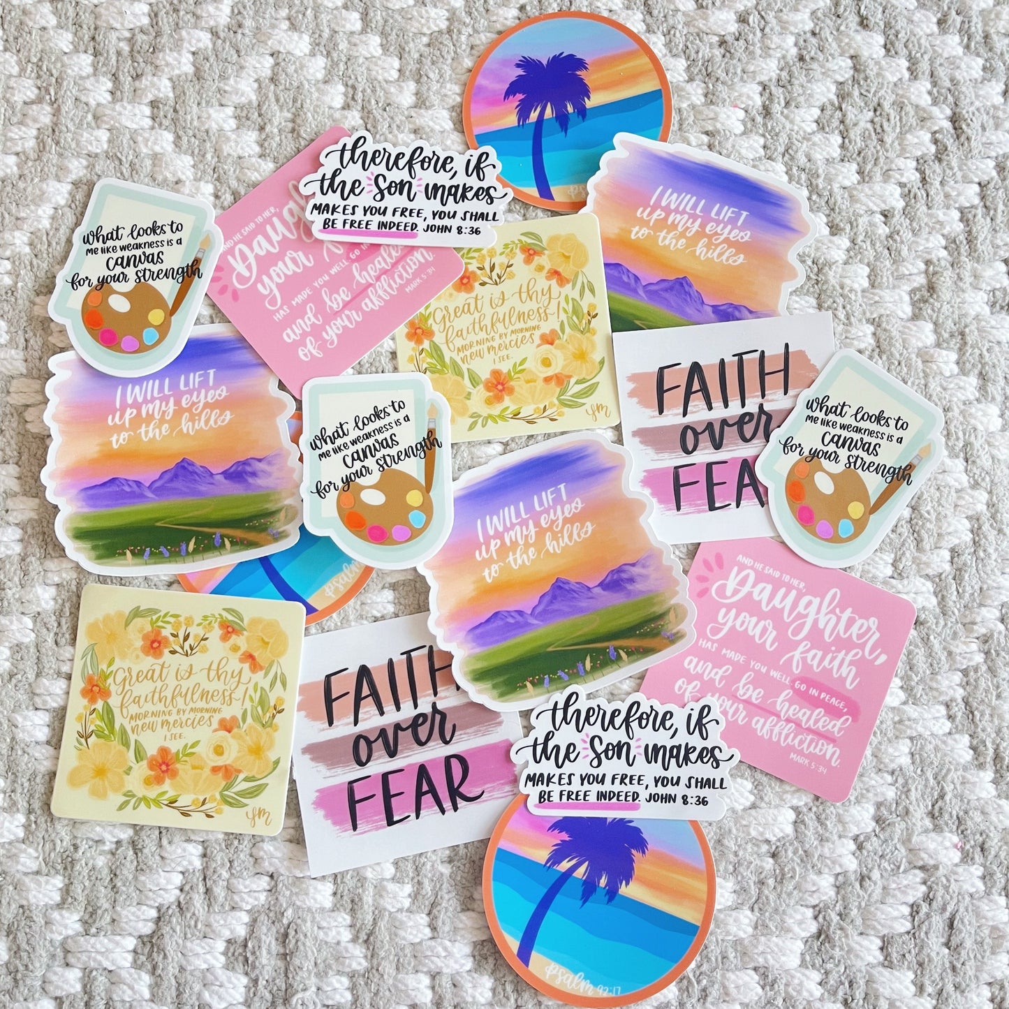Faith Sticker 17 Pack